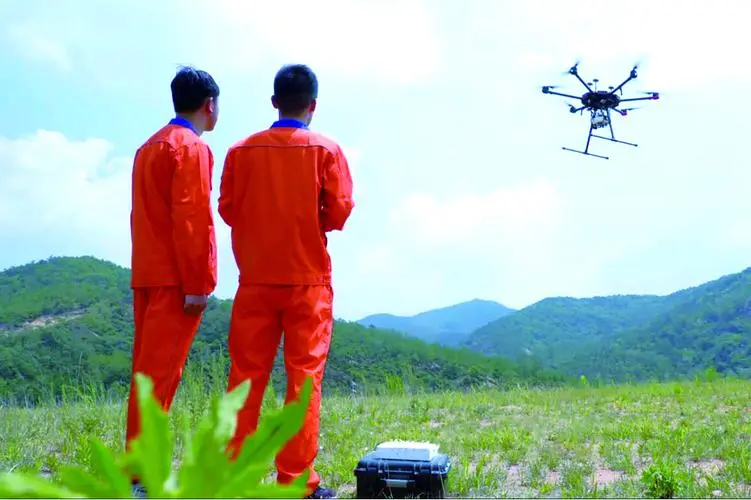 巍山无人机倾斜摄影巡检拍摄